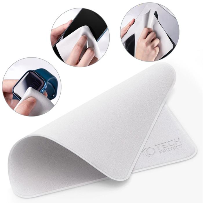 Bild 4, Tech-Protect 2-PACK Mikrofiberduk / Polerduk Grå
