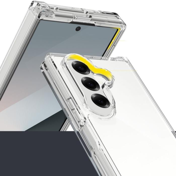 Bild 3, Tech-Protect Galaxy Z Fold 7 Skal FlexAir Hybrid Transparent
