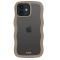 holdit iPhone 12/12 Pro Skal Wavy Mocha Brown Transparent