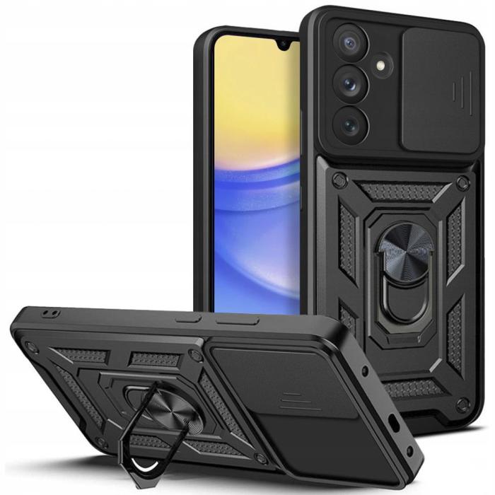 Bild 1, Tech-Protect Galaxy A15 4G/5G Skal CamShield Pro Svart