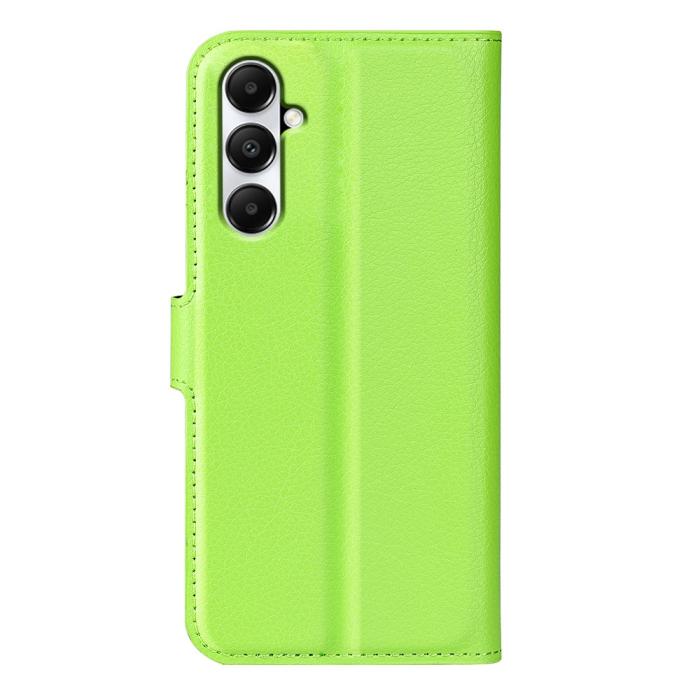 Bild 6, Samsung Galaxy A05s 4G Fodral Litchi Läder Grön
