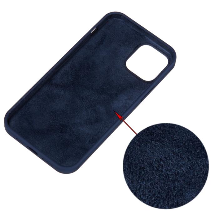 Bild 3, iPhone 15 Pro Skal Silikon Midnatt Blå