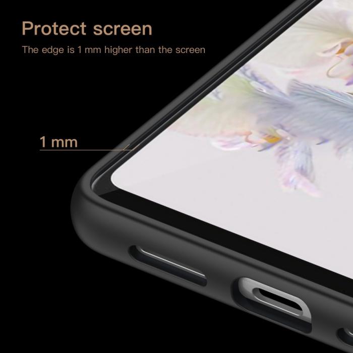Bild 6, Google Pixel 7 Skal Retro Läderbelagt Svart