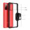Samsung Galaxy S20 FE - Akryl Shockproof Ring Skal - Svart
