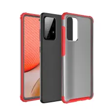 Samsung Galaxy A72 - Shockproof Hybrid Armor Skal - R&ouml;d