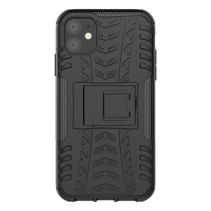 Bild 3, iPhone 11 - Ultimata Stöttåliga Skalet med Stöd - Svart