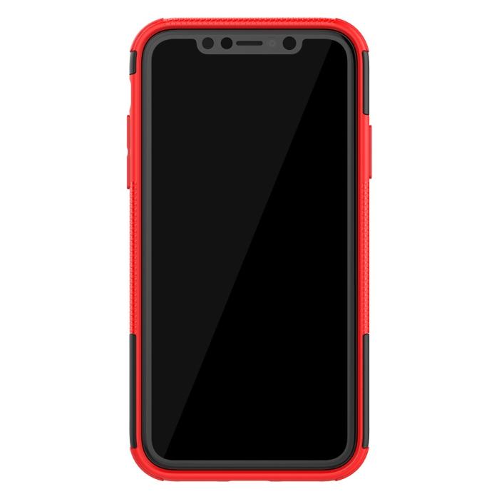 Bild 4, iPhone 11 - Ultimata Stöttåliga Skalet med Stöd - Röd