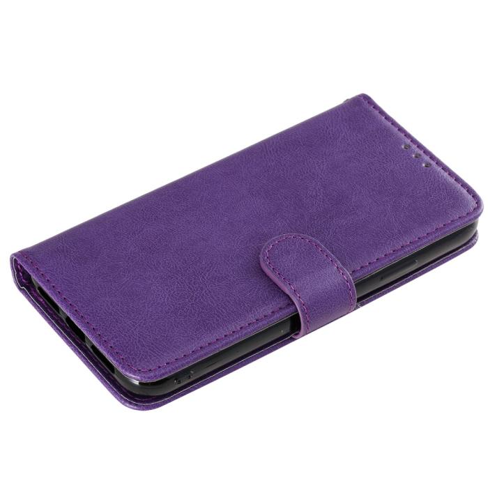 Bild 4, iPhone 11 - Plånboksfodral/Magnet Skal 2in1 - Lila