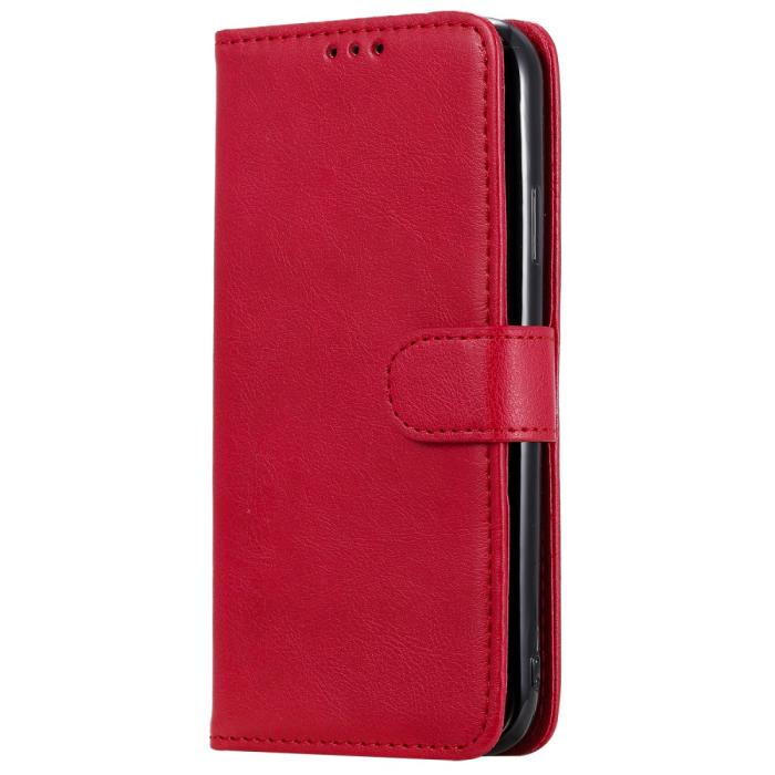 Bild 2, iPhone 11 - Plånboksfodral/Magnet Skal 2in1 - Röd