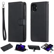 iPhone 11 - Plånboksfodral/Magnet Skal 2in1 - Svart
