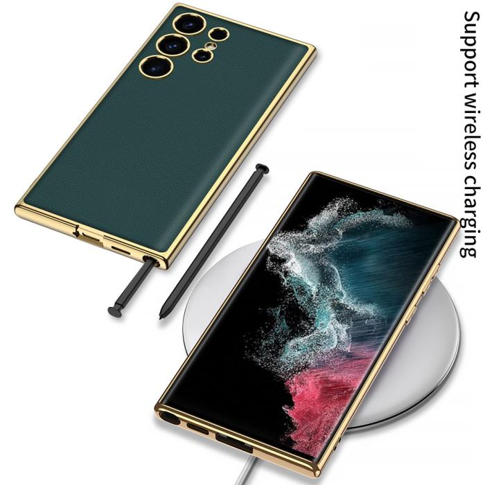 Bild 6, GKK Samsung Galaxy S24 Ultra Skal Slim Electroplate Roséguld