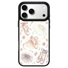 iPhone 18 Pro / 17 Pro Skal MagSafe UV-M&ouml;nster Ballerina