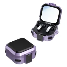 Samsung Galaxy Buds 4/4 Pro Skal Shockproof Hybrid Lila