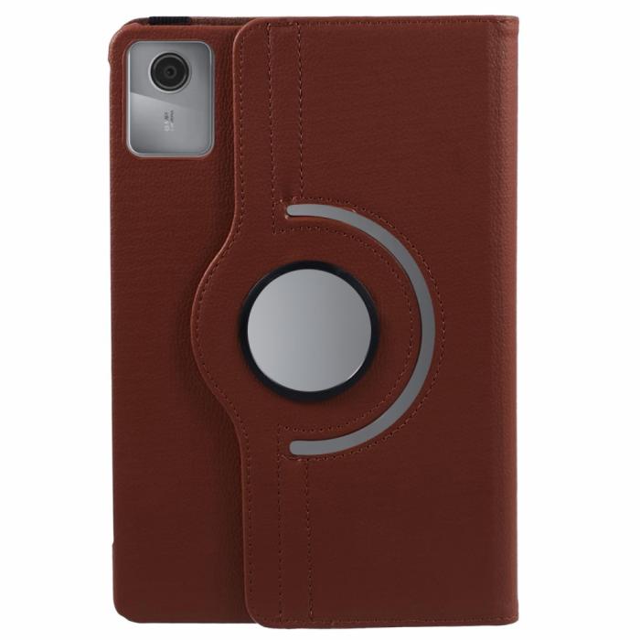 Bild 2, Lenovo Tab M11 Fodral 360° Rotation Brun