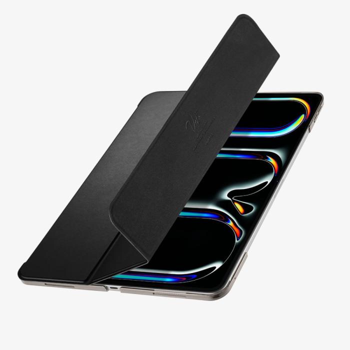 Bild 4, Spigen iPad Pro 13 2024 Fodral Smart Fold Svart
