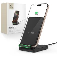 Tech-Protect 15W Qi Tr&aring;dl&ouml;s Laddare Svart
