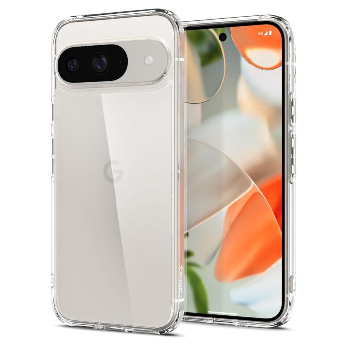 Bild 1, Spigen Google Pixel 9/9 Pro Skal Ultra Hybrid Crystal Clear