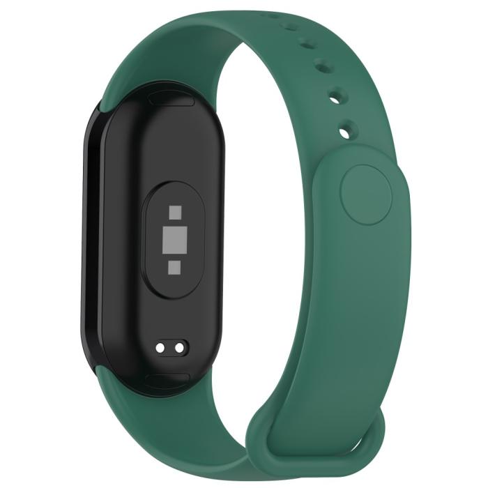 Bild 1, Xiaomi Smart Band 9/8 Armband Solid Silikon Mörk Grön