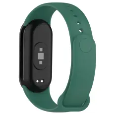 Xiaomi Smart Band 9/8 Armband Solid Silikon Mörk Grön
