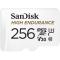 SanDisk MicroSDXC 256 GB High Endurance Inkl. Adapter