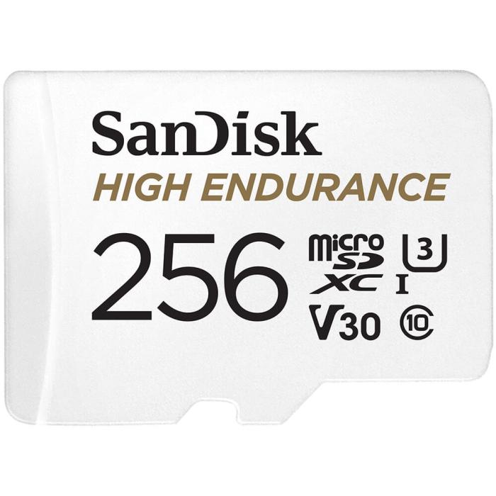 Bild 4, SanDisk MicroSDXC 256 GB High Endurance Inkl. Adapter