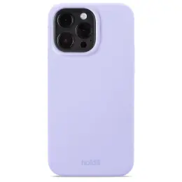 holdit iPhone 15 Pro Max Mobilskal Silikon Lavender