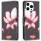 iPhone 16 Pro Fodral Med Tryck Rosa Blomma