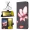 iPhone 16 Pro Fodral Med Tryck Rosa Blomma