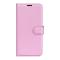 Motorola Moto G31 / G41 Fodral Litchi Textur Ljus Rosa