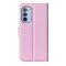 Motorola Moto G31 / G41 Fodral Litchi Textur Ljus Rosa