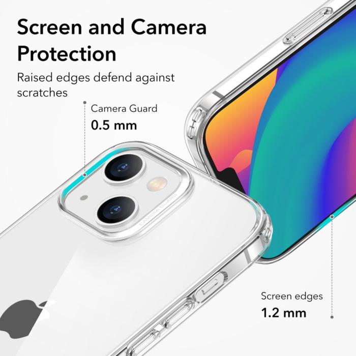 Bild 5, ESR iPhone 13 / 14 Skal Project Zero Transparent