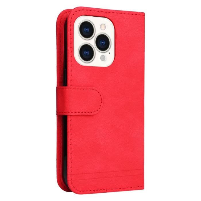 Bild 3, iPhone 14 Pro Fodral Skin Touch Röd