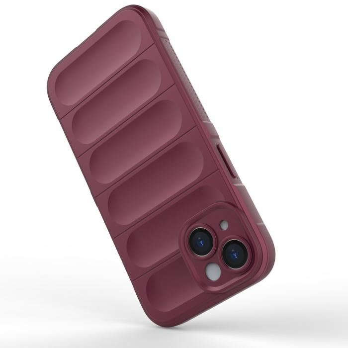 Bild 3, iPhone 15 Plus Skal Magic Shield Vinröd