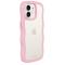 holdit iPhone 12/12 Pro Skal Wavy Pink Transparent