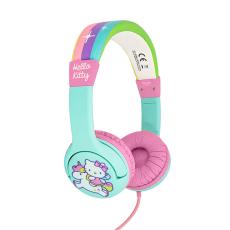 Hello Kitty Hörlur För Barn On-Ear Grön/Rosa Enhörning