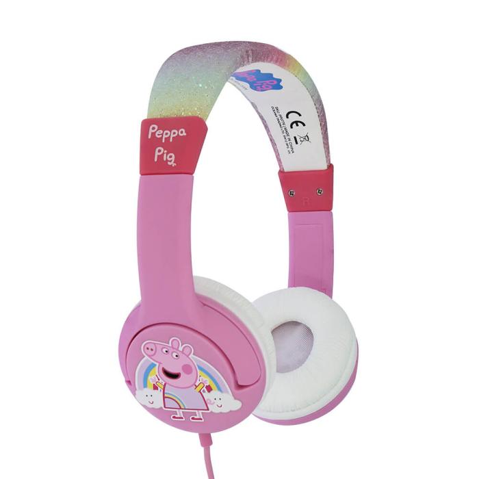 Bild 3, Peppa Pig Hörlur För Barn On-Ear Prinsessan Peppa