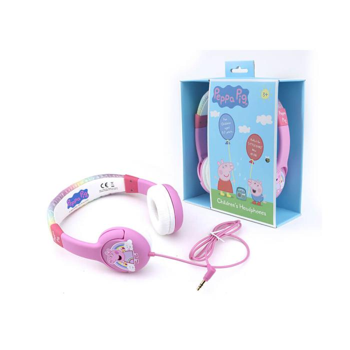 Bild 6, Peppa Pig Hörlur För Barn On-Ear Prinsessan Peppa
