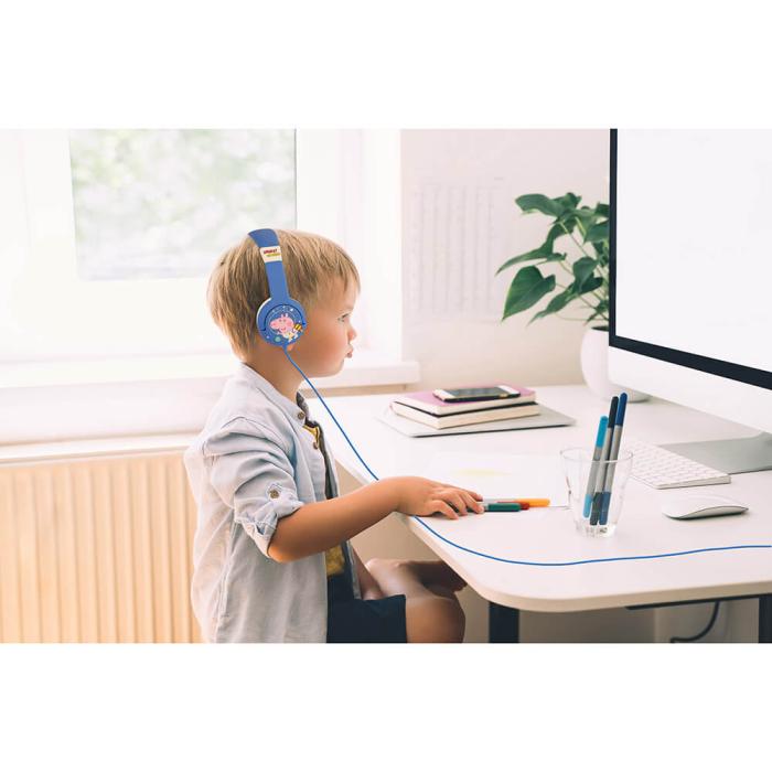 Bild 5, Peppa Pig Hörlur För Barn On-Ear George Rocket
