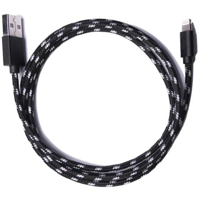 Bild 1, Lightning Laddning Kabel - Svart 2m