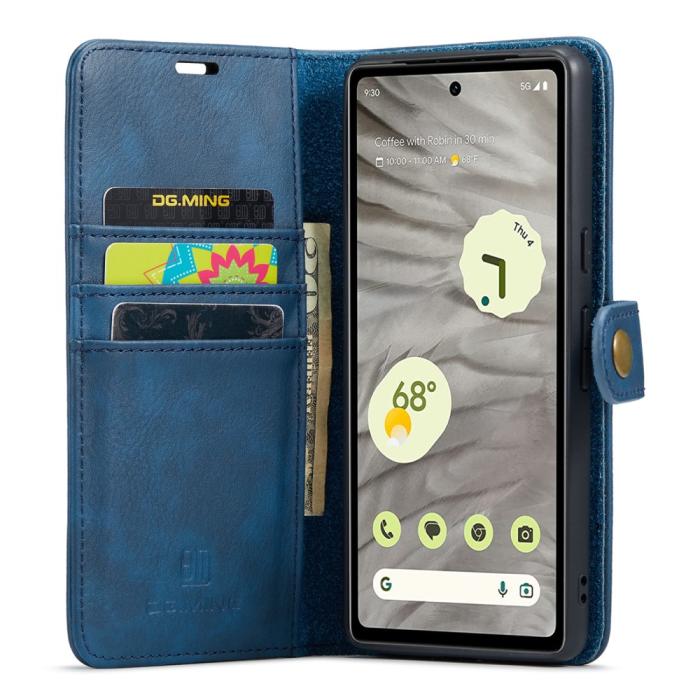 Bild 2, DG.MING Google Pixel 7A 2in1 Magnet Fodral / Skal Blå