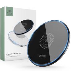 Tech-Protect 15W Qi Tr&aring;dl&ouml;s Snabbladdare Svart