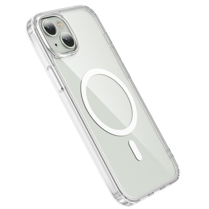 Bild 3, ColorPop iPhone 15 Plus Skal CH MagSafe Transparent/Vit