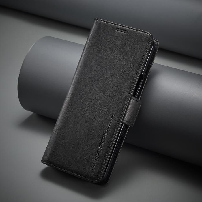 Bild 5, LC.IMEEKE Galaxy Z Fold 5 Fodral RFID Läder Svart