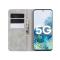 Samsung Galaxy S20 FE - Silkeslent Läderfodral - Grå