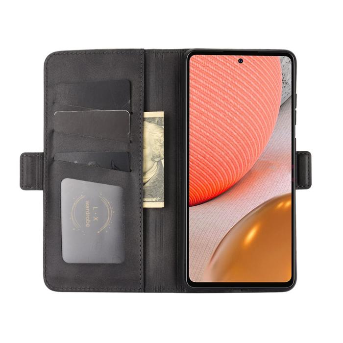 Bild 5, Samsung Galaxy A72 - Fodral Med Magnetisk Stängning - Svart