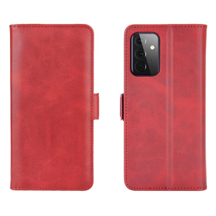 Bild 2, Samsung Galaxy A72 - Fodral Med Magnetisk Stängning - Röd
