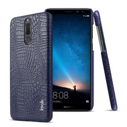 Huawei Mate 10 Lite - IMAK Krokodil Skal - Navy Blue