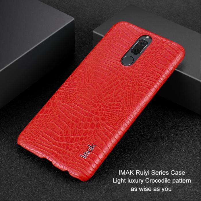 Bild 2, Huawei Mate 10 Lite - IMAK Krokodil Skal - Röd