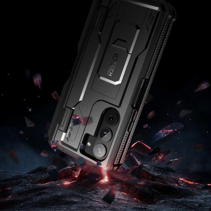 Bild 2, Tech-Protect Galaxy Z Flip 5 Skal Kevlar Pro Pen Svart