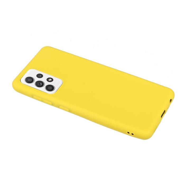 Bild 2, Samsung Galaxy A53 5G Skal Matt TPU Gul